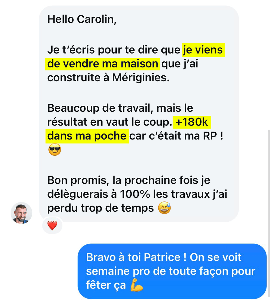 Témoignage de Patrice